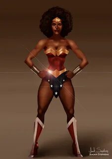 Ebony herois woman