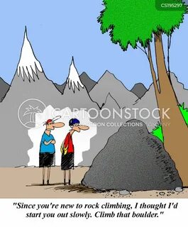 Rock Climbing Cartoon Pictures
