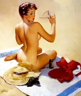 Vintage nude posters