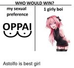 WHO WOULD WIN? 1 Girly Boi My Sexual Preference OPPA Anime M