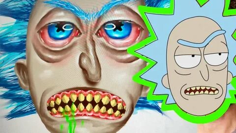 Drawing Rick Sanchez Realistic - Rick and Morty Season 5 Fan