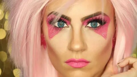 Jem and the Holograms Halloween Makeup Tutorial Angela Lante