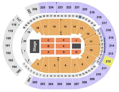 T - Mobile Arena Seating Chart + Section, Row & Seat Number 