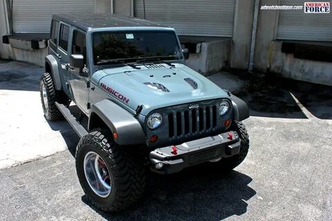 Jeep Wrangler Rubicon 10th Annv. on American Force Wheels Fl