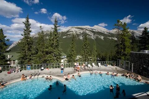 Banff Upper Hot Springs - Hot Spring in Banff National Park 