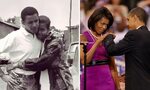 16 photos trop touchantes du couple Obama.