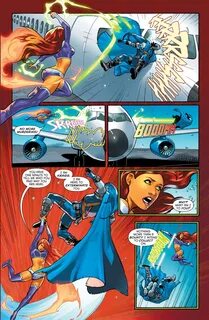 Starfire VS Kragg - Comicnewbies