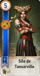 Síle de Tansarville (gwent card) Witcher Wiki Fandom