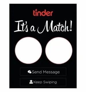 Copy Discord Cmd - It's A Match Tinder Transparent Transpare