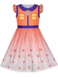 Girls Dress Paw Patrol Zuma Costume Halloween Party 4 Years 