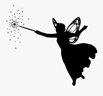 Create With Tlc - Cinderella Fairy Godmother Silhouette , Fr