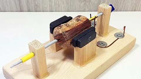 How to make the DC motor from a wine cork ? Awesome DIY proj