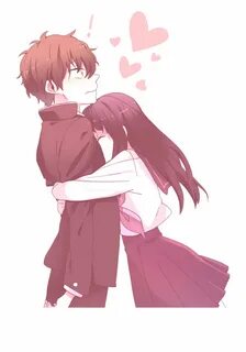 Anime Couple Hugging posted by Ryan Sellers