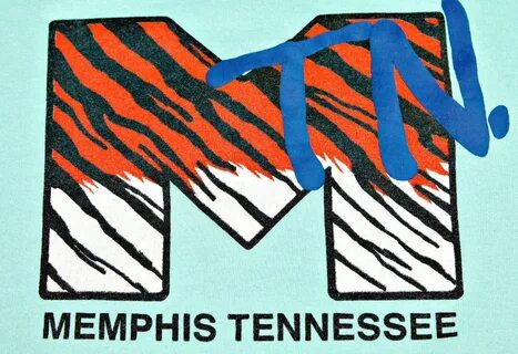 1980s MTV logo design Memphis, Tennessee souvenir t-shirt Fl