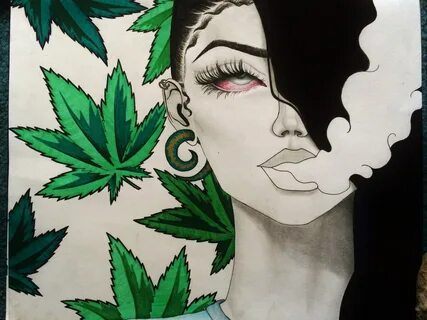 Weed Drawing Ideas - Nuala Hayward