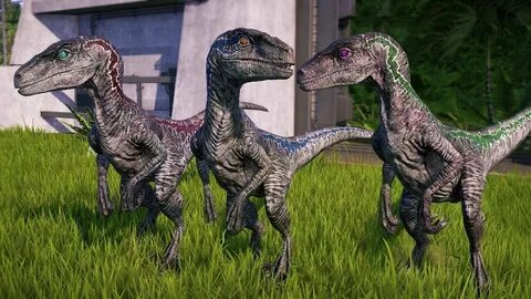 🌍 Jurassic World Evolution - Indoraptor Vs Blue and Her Sist