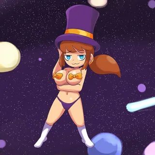 A hat in time nude mod.