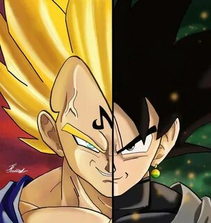 Majin Vegeta Vs. Black. DragonBallZ Amino