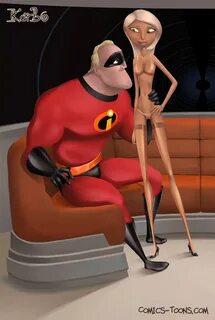 The Incredibles- Mirage and Bob Parr Porn Comics