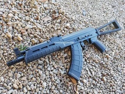 US Machinegun: *Rear Stock Adapter, Flat Mount for AK-47 C39