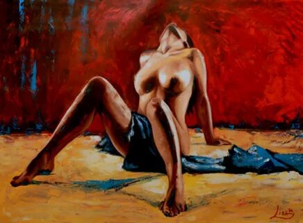 Nude Painting Sensual Original Oil Painting Bedroom Erotic E