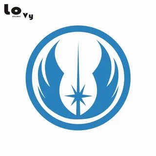 Jedi Star Wars Wall Decal Logo Poster Nursery Vinyl Sticker 