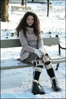 Winter in KAFO Leg Braces 3 by MedicBrace Leg braces, Braces