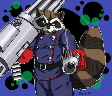 Rocket Raccoon - Weasyl