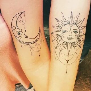 Pin by Misty Adkins on INK Moon tattoo designs, Friendship t