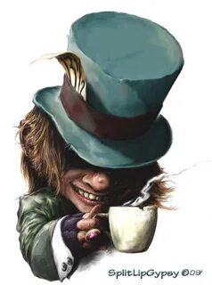 The Mad Hatter by Splitlipgypsy on DeviantArt Alice in wonde
