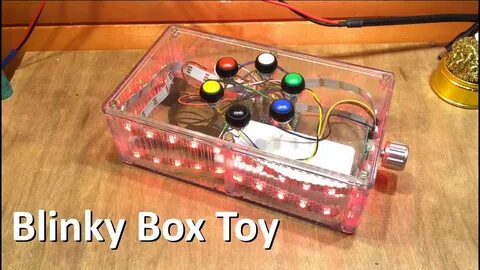 Blinky Box Toddler Toy - Adams Arduino Projects - YouTube
