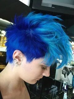 68 Daring Blue Hair Color For Edgy Women