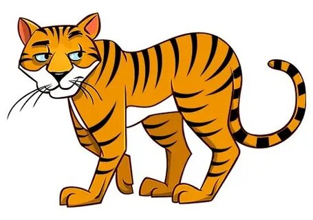Cartoon Tiger Drawing - ClipArt Best