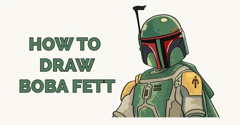 How to Draw Boba Fett - Really Easy Drawing Tutorial