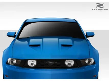 Тюнинг Mustang 2010-2014 Капот с вентиляцией Duraflex CVX Ve