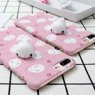 Kawaii Squishy Bunny Phone Case by ROSE CLUB Tags: kawaii, c