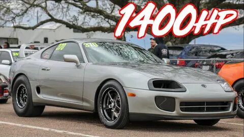 Rowdy 1400HP Stick Shift Supra on 50PSI - Stock 6 Speed Tran