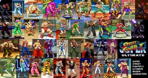 Super Street Fighter Ll Ultimate Mugen Characters By Cherryr
