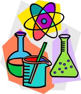 Chemistry Laboratory Chemical Reaction Clip Art - Science Cl