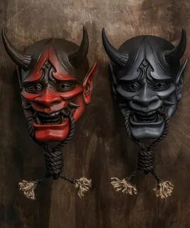 HANDMADE JAPANESE MASKS в Instagram: "Darkest Red, Ghost 😤 ❗