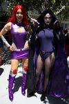 File:Starfire and Raven cosplayers (42709455395).jpg - Wikim