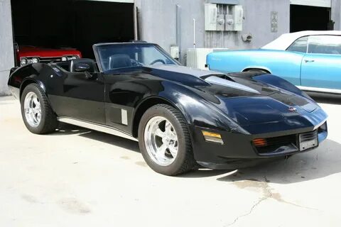 1981 Corvette California Custom Convertible 427CI Big Block 