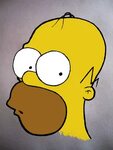 Homer Simpson Drool Face Related Keywords & Suggestions - Ho