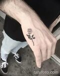 Фото тату роза с шипами 26.06.2019 № 008 - spiked rose tatto