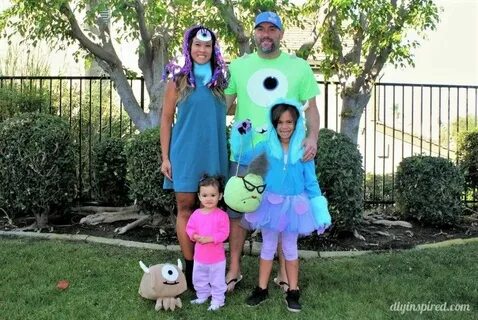 Monster’s Inc. Family Halloween Costumes Family halloween co