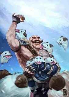 Braum Fanart League Of Legends Official Amino