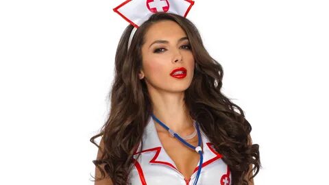 Sexy nurse getting hard on patient