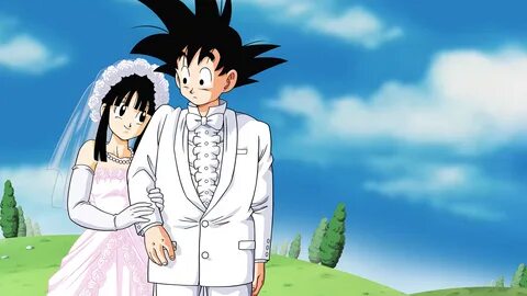 Goku and Chi-Chi Marriage Computer Wallpapers, Desktop Backg