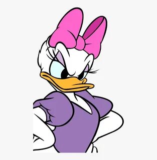 Daisy Duck Angry Face , Png Download - Daisy Duck Angry Face