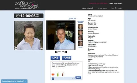 Daily Dating Site Coffee Meets Bagel Lands $600K From Lightb